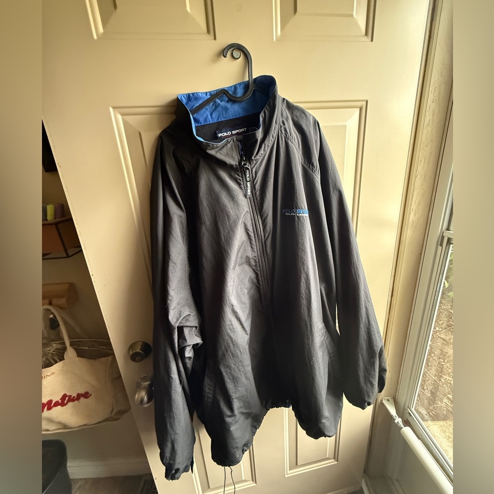 Polo Sport by Ralph Lauren Vintage Black Jacket for Men 4XLT